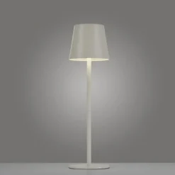 Akku Tischleuchten 2er Set, beige (greige) Indoor, Outdoor, Camping