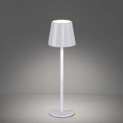 Akku Tischleuchten 4er Set, weiß Indoor, Outdoor, Camping