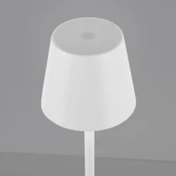 Akku Tischleuchten 3er Set, weiß Indoor, Outdoor, Camping