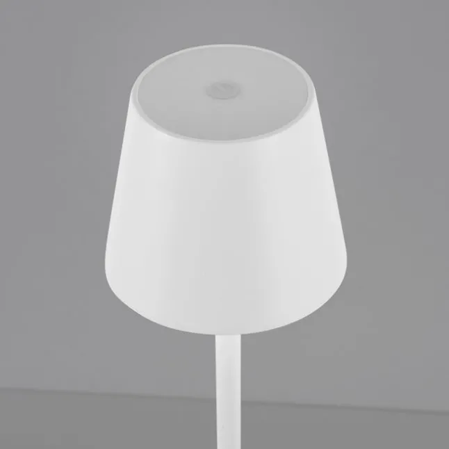 Akku Tischleuchten 3er Set, weiß Indoor, Outdoor, Camping