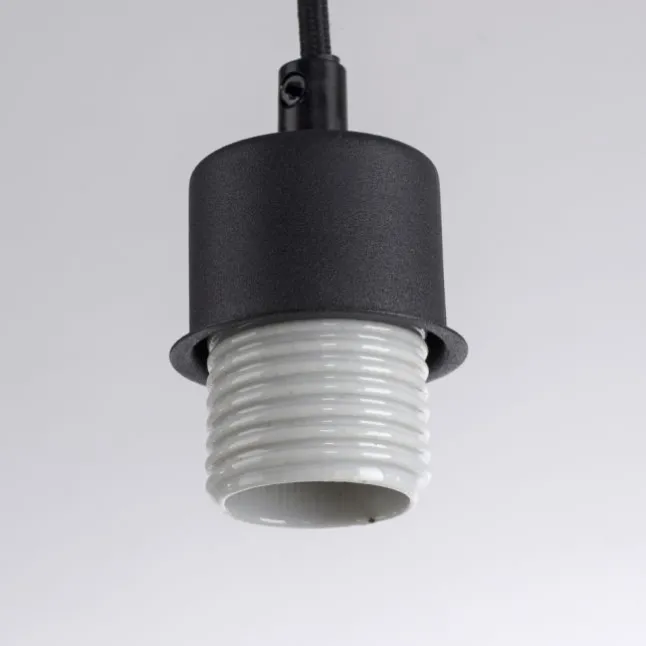 JUST LIGHT LED Tischleuchte schwarz GERDA SOFIE Holzoptik Papierlampenschirm