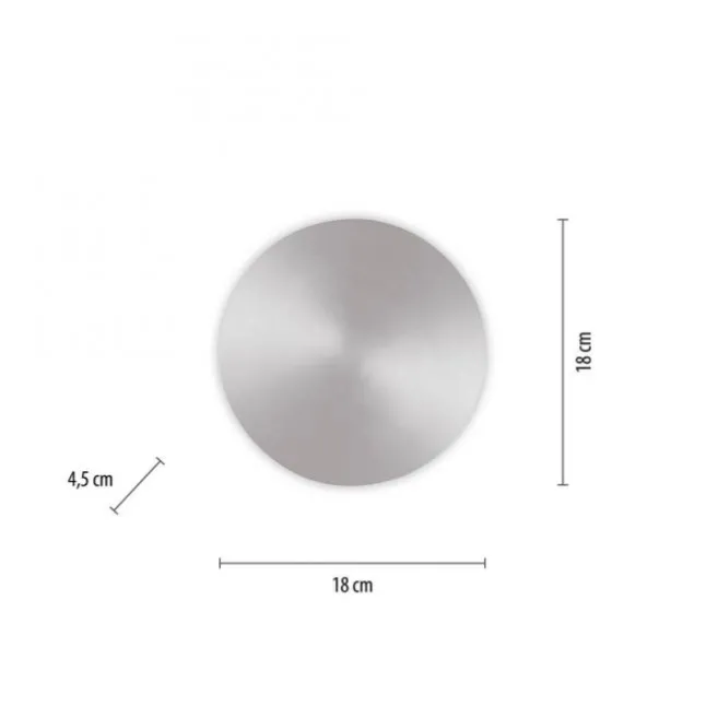 LED Akkuleuchte AKKU 18cm aluminium Timerfunktion USB dimmbar