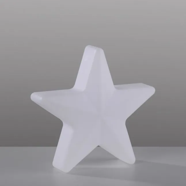 LED Akku Leuchte AKKU-STAR, weiss, klein, Deko-Leuchte Outdoor, IP44, USB-Ladekabel