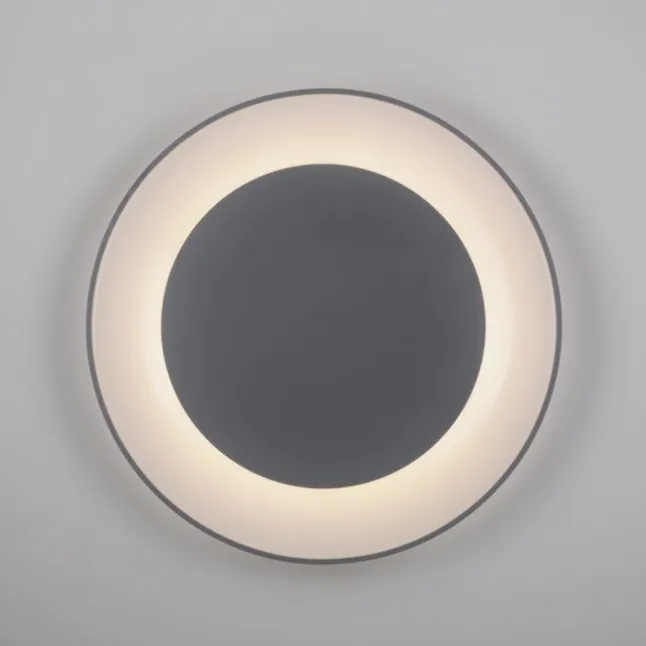 LED-Deckenleuchte, anthrazit-grau, dimmbar, CCT-Farbmanagement, Memory Funktion