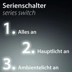 LED Deckenleuchte Ø35cm rund Sternenhimmel Farbwechsel CCT Memoryfunktion