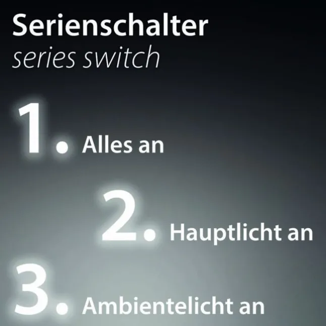 LED Deckenleuchte Ø35cm rund Sternenhimmel Farbwechsel CCT Memoryfunktion