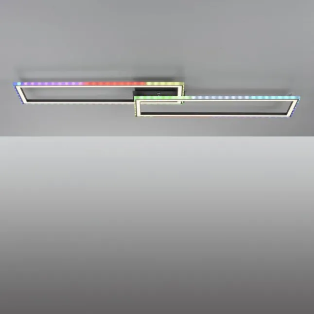LED Deckenleuchte, dimmbar, Fernbedienung, Schlafzimmer,