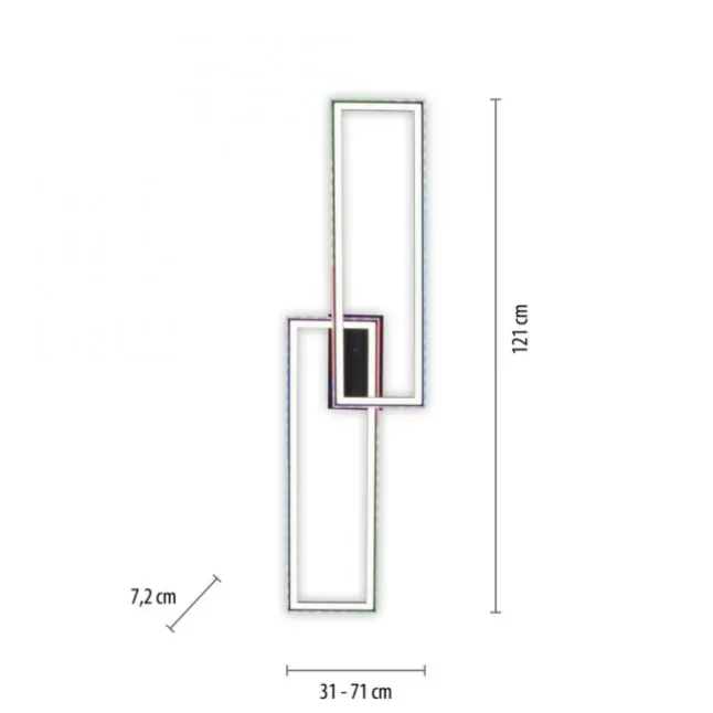 LED Deckenleuchte, dimmbar, Fernbedienung, Schlafzimmer,