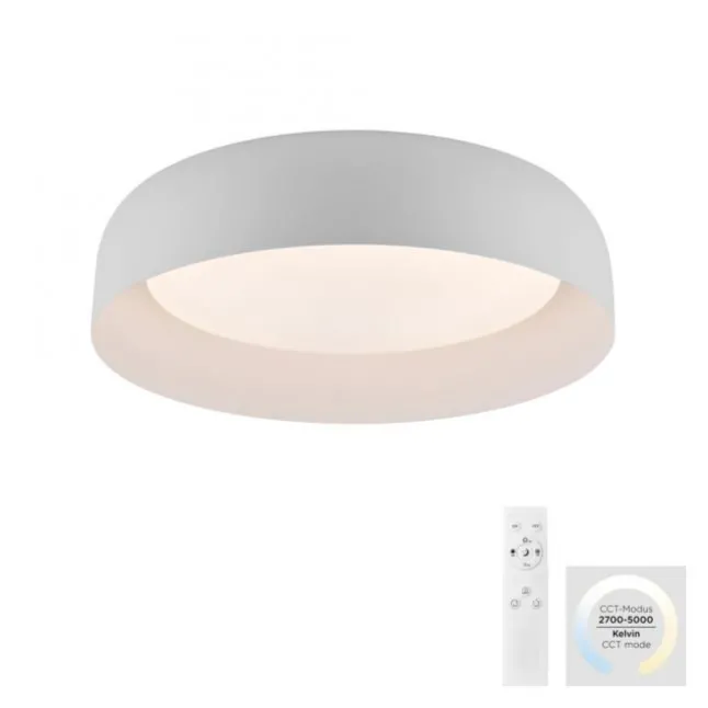 LED Deckenleuchte D=40 weiß dimmbar per Fernbedienung CCT