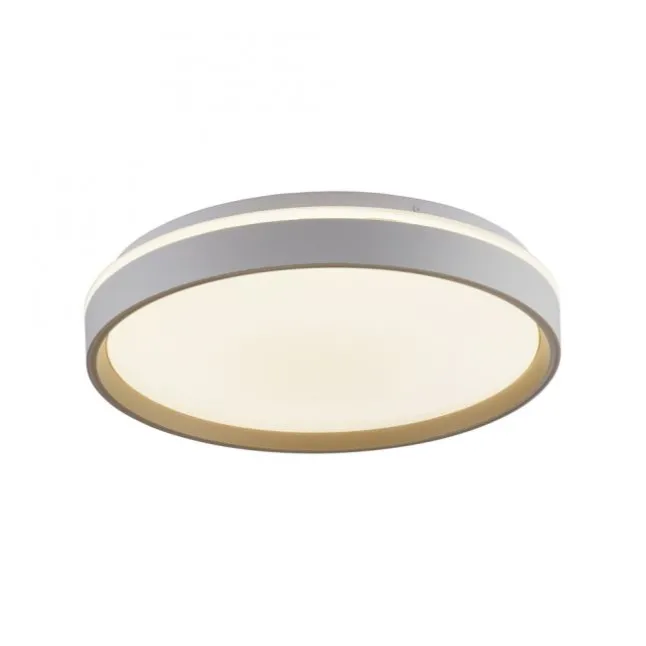 LED Deckenleuchte sandfarben, CCT Fernbedienung