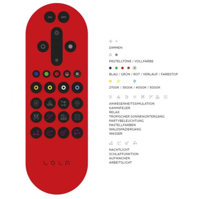 LED Deckenleuchte stahlfarben, quadratisch, Smart Home fähig, dimmbar, Fernbedienung
