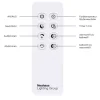 LED-Deckenleuchte, 75,5x56,2cm, CCT-Farbmanagement, Fernbedienung, Memory Funktion