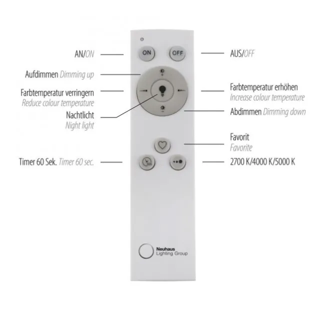 LED Deckenleuchte 45x45 schwarz steuerbar über App dimmbar