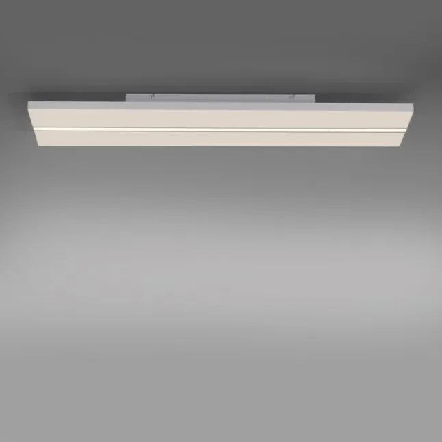 LED Panel, Deckenleuchte, 100x25cm, modern, Fernbedienung