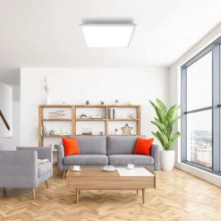 LED-Panel, weiß, 30x30cm, neutralweiß, flache Bauart, quadratisch