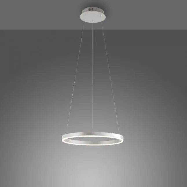 LED Pendelleuchte aluminium rund Ø40cm dimmbar Switchmo warmweiß