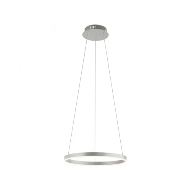 LED Pendelleuchte aluminium rund Ø40cm dimmbar Switchmo warmweiß