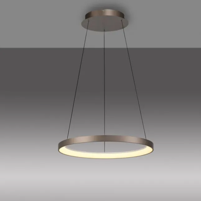 LED Pendelleuchte braun höhenverstellbar dimmbar Memoryfunktion