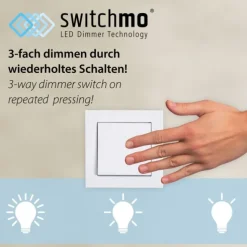 LED Pendelleuchte messing matt rund Ø60cm dimmbar Switchmo warmweiß