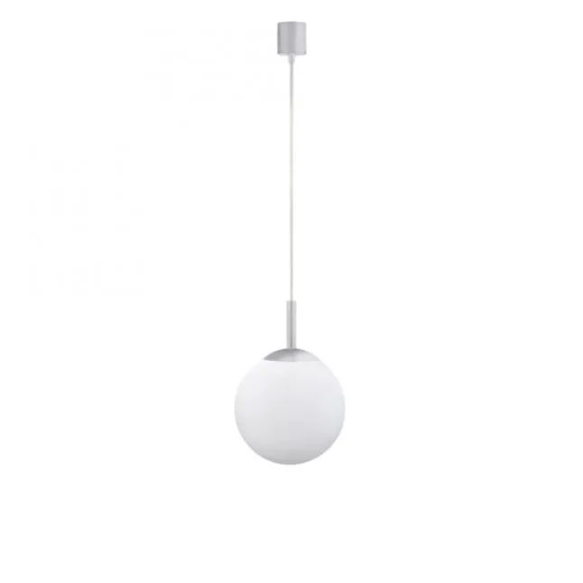LED Pendelleuchte Smarthome D=20 silber dimmbar App Fernbedienung