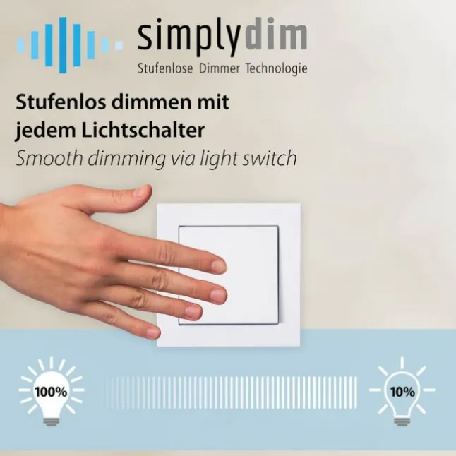 LED Pendelleuchte TWIST, sandfarben, höhenverstellbar, Memoryfunktion