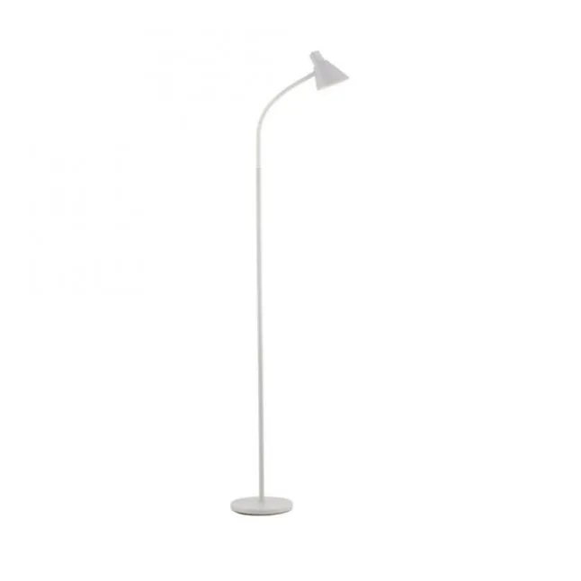 LED Stehleuchte weiß mit Schalter flexible verstellbar Arbeitsplatzleuchte