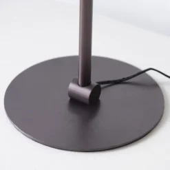 LED Tischleuchte blau dimmbar per Schnurdimmer Beistelllampe