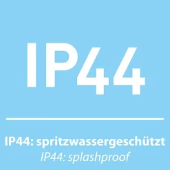 LED Tischleuchte D=25cm greige Akkulampe USB IP44 dimmbar per Touch
