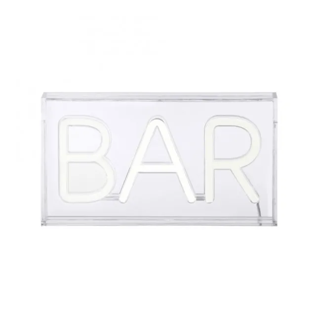 LEDTischleuchte weiß BAR USB Dekorationslampe Schnurschalter