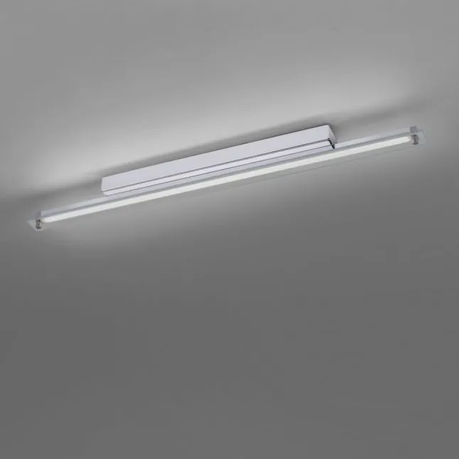 LED-Wandleuchte, warmweiße Lichtfarbe, spritzwassergeschützt, modern