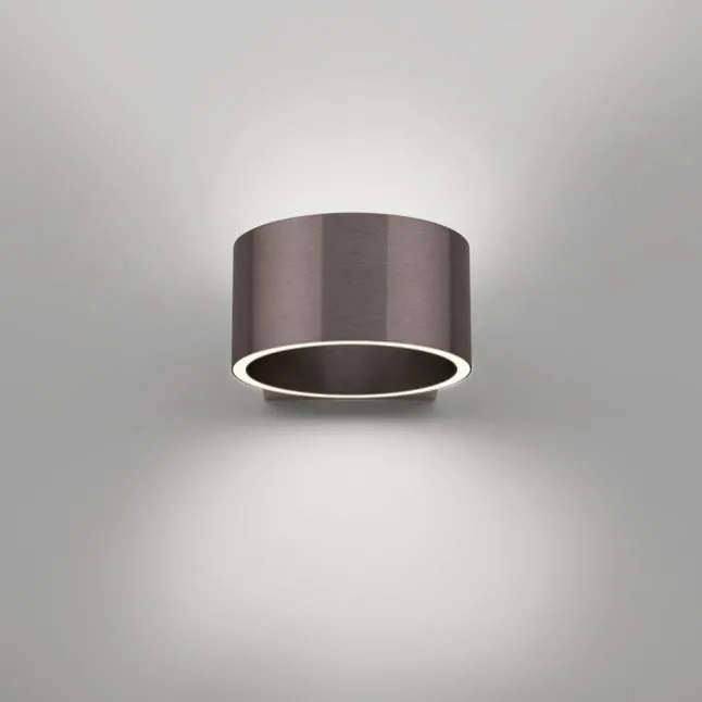 Paul Neuhaus Akku Wandleuchte PURE Clipse dark metal brown