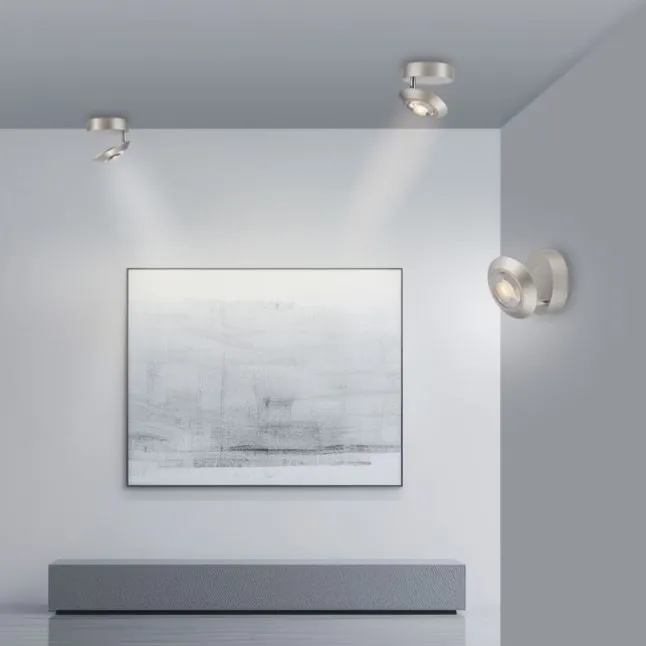 Paul Neuhaus LED Deckenleuchte PURE Oculis, diamond, Tronicdimmer, dreh+schwenkbar