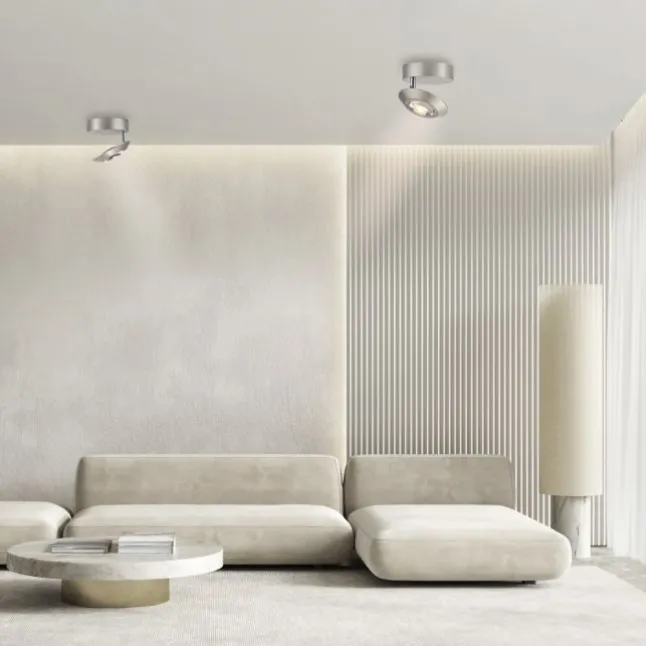 Paul Neuhaus LED Deckenleuchte PURE Oculis, diamond, Tronicdimmer, dreh+schwenkbar
