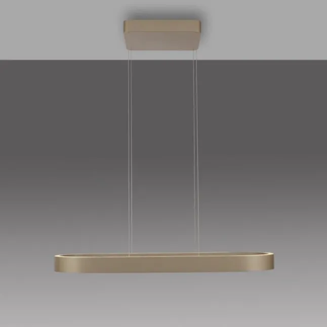 Paul Neuhaus LED Pendelleuchte Q-STRETTO, bronce