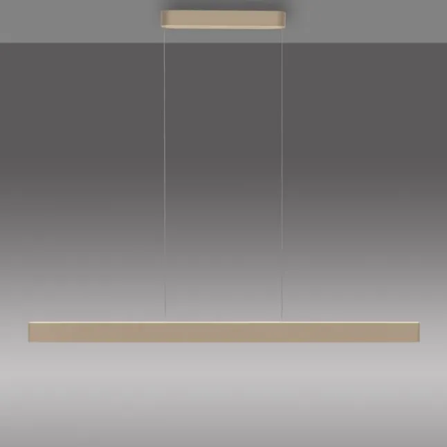 Paul Neuhaus LED Pendelleuchte Q-STRETTO, bronce,
