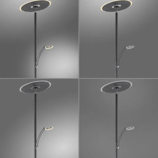Paul Neuhaus LED Stehleuchte anthrazit dimmbar CCT Memoryfunktion