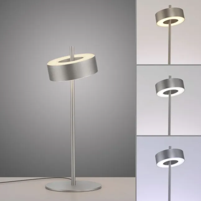 Paul Neuhaus LED Tischleuchte Q-ROTATE aluminium Smarthome App