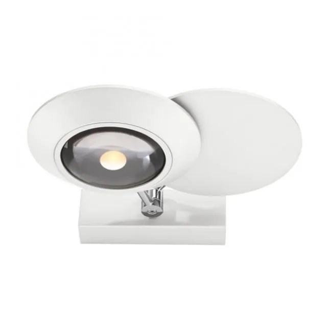 Paul Neuhaus LED Wandleuchte PURE Oculis, snow, dimmbar, dreh+schwenkbar