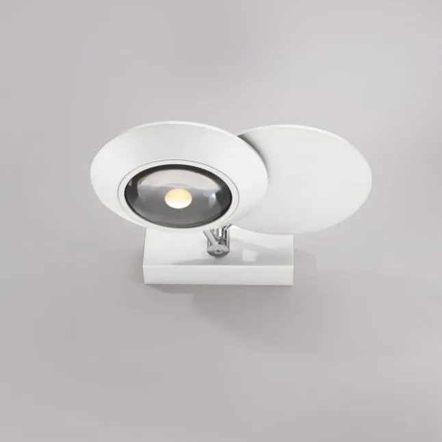 Paul Neuhaus LED Wandleuchte PURE Oculis, snow, dimmbar, dreh+schwenkbar