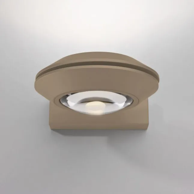 Paul Neuhaus LED Wandleuchte PURE Oculis, bronce, dimmbar, dreh+schwenkbar
