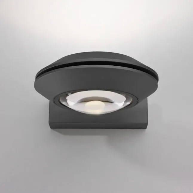 Paul Neuhaus LED Wandleuchte PURE Oculis, black pearl, dimmbar, dreh+schwenkbar