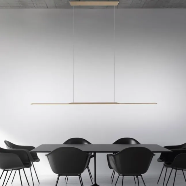 Paul Neuhaus Pendelleuchte PURE Surface bronce 125x25 höhenverstellbar