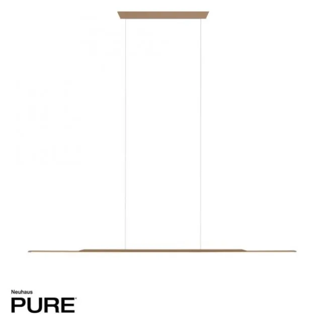 Paul Neuhaus Pendelleuchte PURE Surface bronce 125x25 höhenverstellbar
