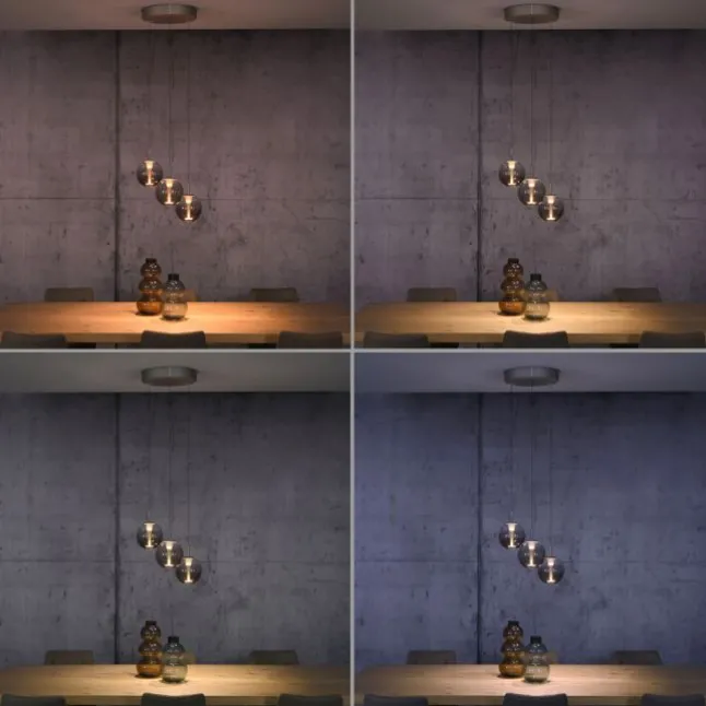 Paul Neuhaus Pendelleuchte PURE E-Infinity bronce mit e-Lift Funktion