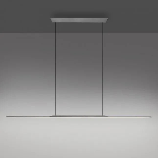 Paul Neuhaus Pendelleuchte PURE Surface platin (grau) 160x25 höhenverstellbar