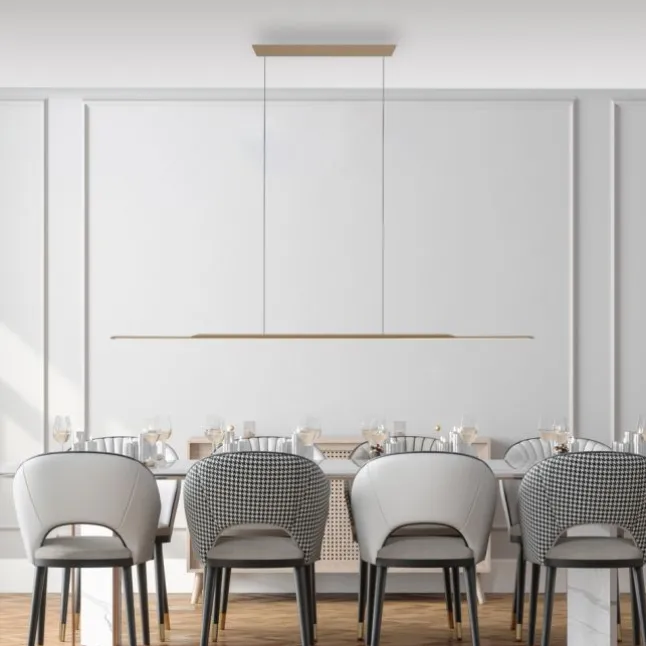Paul Neuhaus Pendelleuchte PURE Surface bronce 160x25 höhenverstellbar