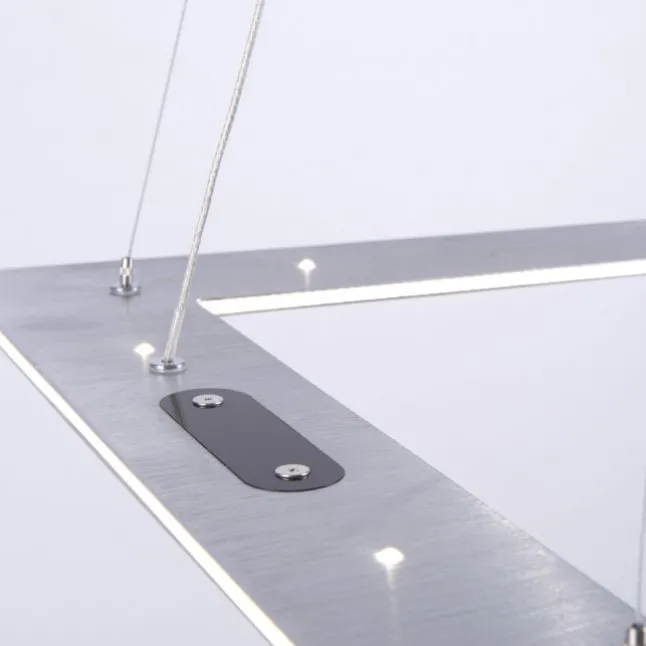 Paul Neuhaus PURE Cosmo LED Pendelleuchte quadratisch Touchdimmer CCT