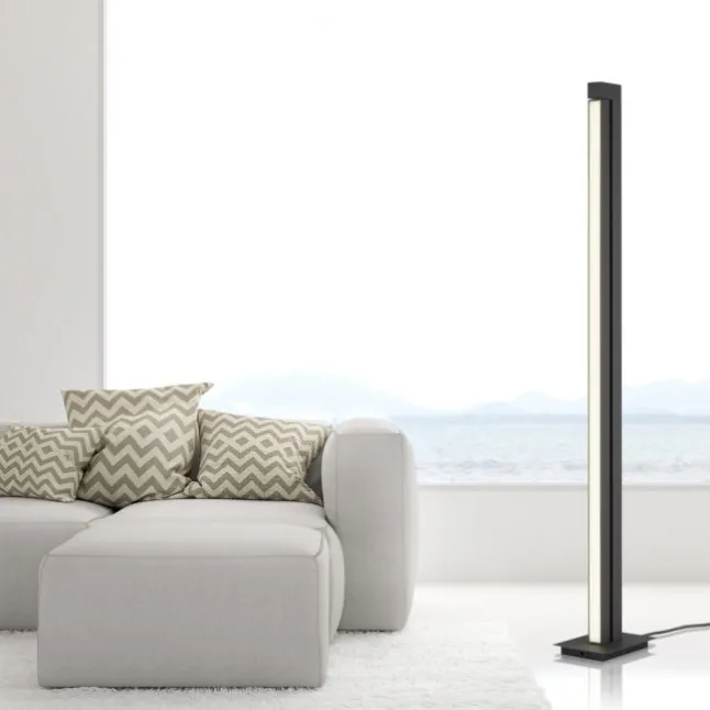 Paul Neuhaus PURE Lines Floor LED Stehleuchte graphite dimmbar drehbar Schalter