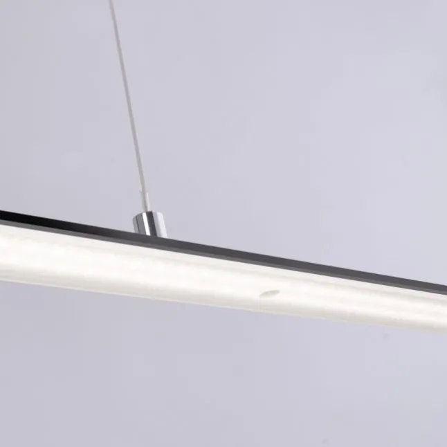 Paul Neuhaus PURE Lite LED Pendelleuchte graphite 160x6x120cm CCT dimmbar