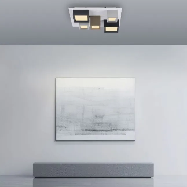 Paul Neuhaus PURE Manhattan, LED Deckenleuchte multicolor,